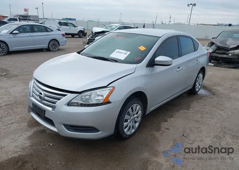 2015 Nissan Sentra Fe+ S/S/Sl/Sr/Sv z USA, uszkodzony, nr VIN 3N1AB7AP7FL638800